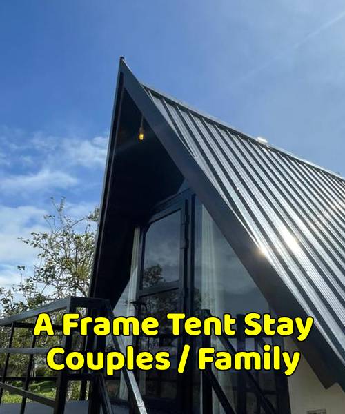 Pyramid Tent Stay for Couples/Family