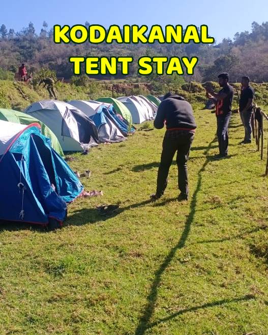 Kodaikanal Poombarai Tent Stay Price
