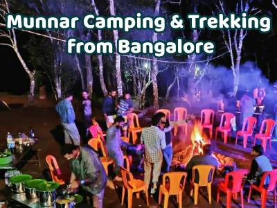 Munnar Camping & Trekking from Bangalore