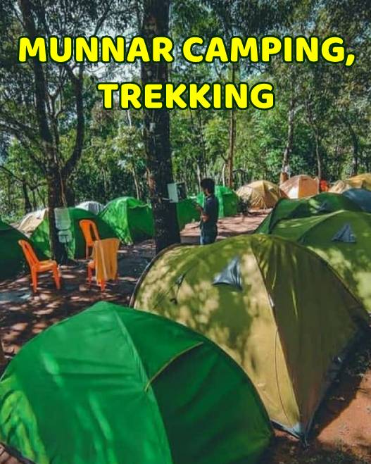 Munnar Camping & Trekking Package from Bangalore