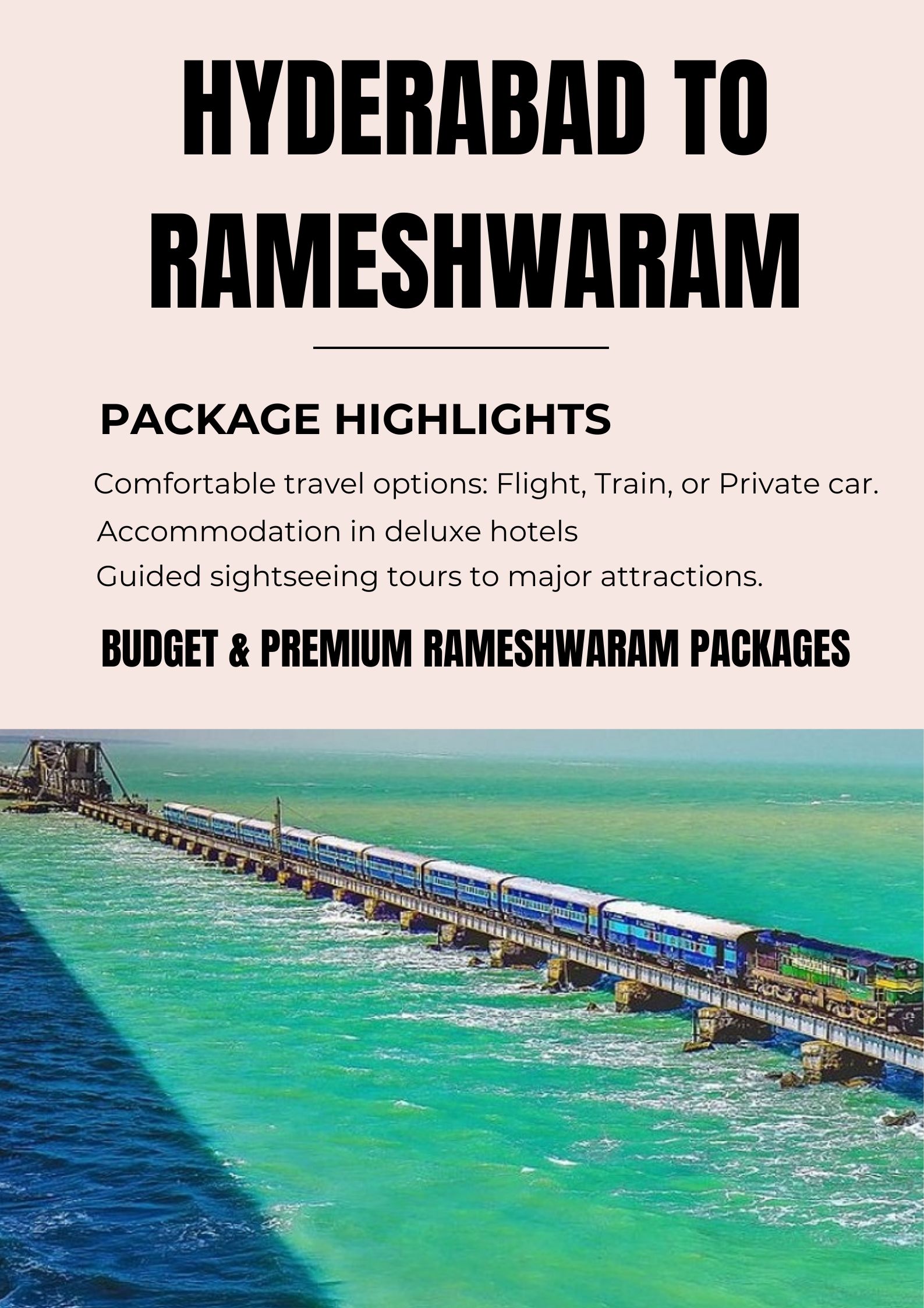 Hyderabad to Rameshwaram Tour Package