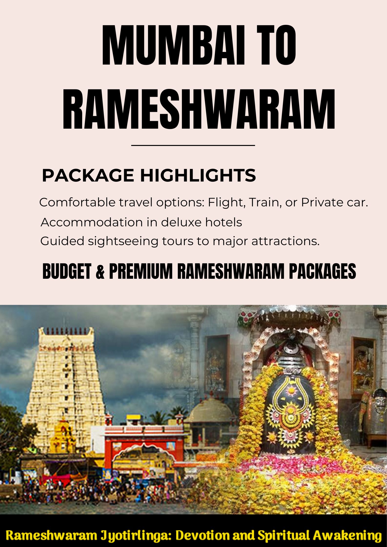 Mumbai to Rameshwaram Tour Package