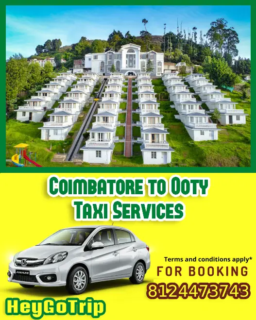 Coimbatore to Ooty Taxi Fare
