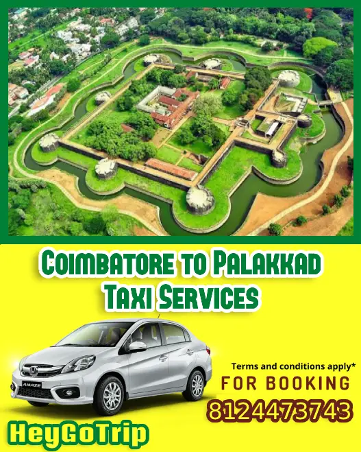 Coimbatore to Palakkad Taxi Fare