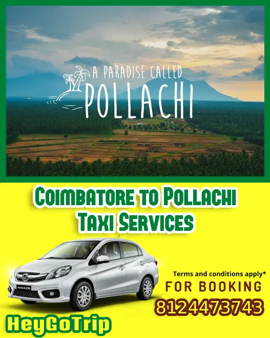 Coimbatore to Pollachi Taxi Fare