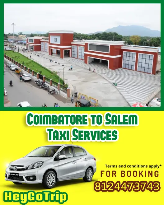 Coimbatore to Salem Taxi Fare