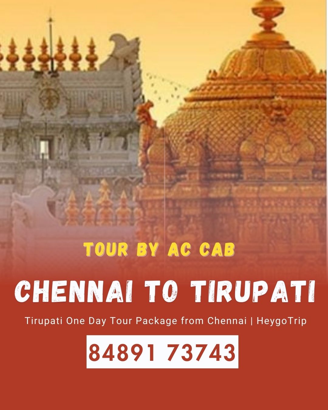 Chennai to Tirupati Tour Package