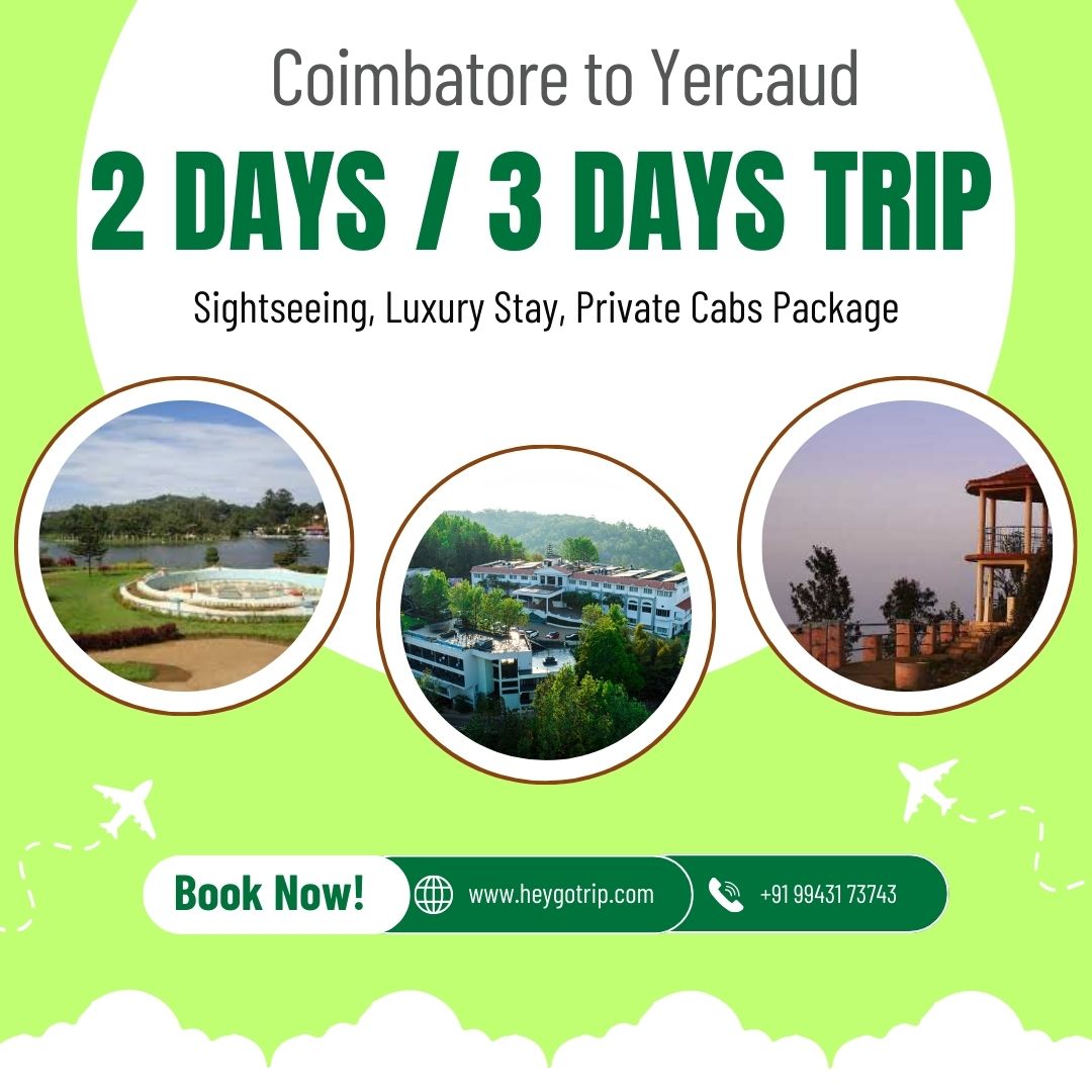 Coimbatore to Yercaud Tour Package