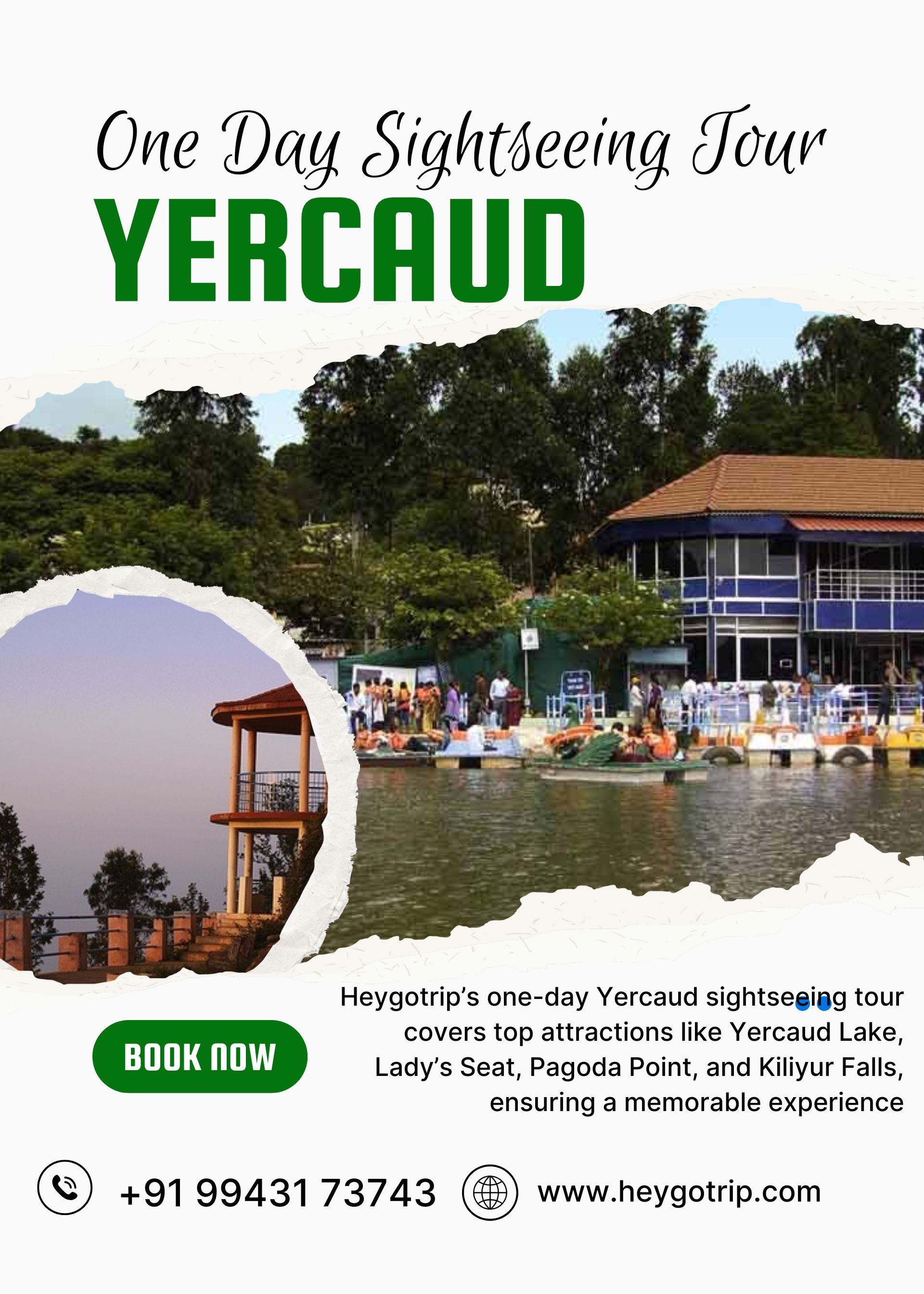 Yercaud one Day Sightseeing